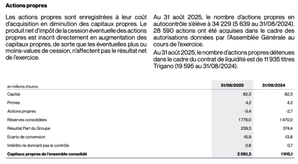 Trigano - actions propres.png